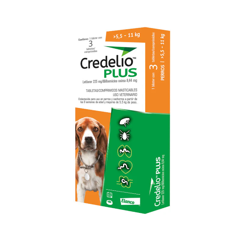 Credelio Plus X 3 tabletas