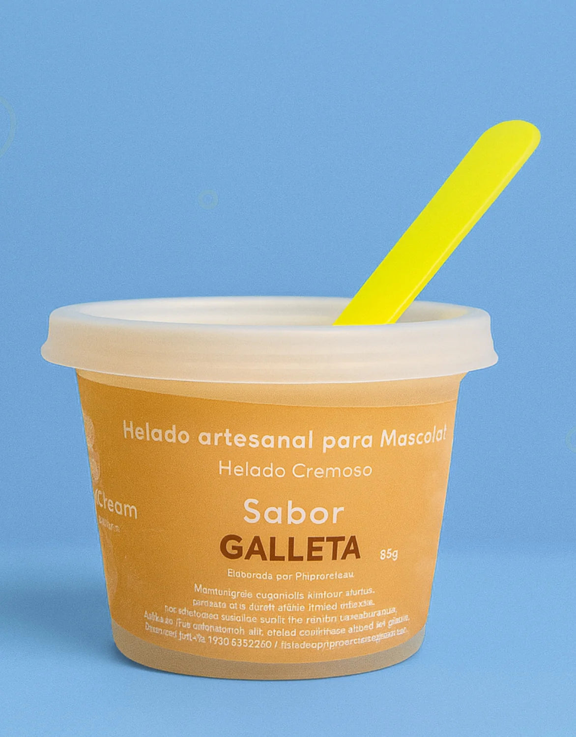 HELADO ARTESANAL PEQUEÑO PUPPY CREAM