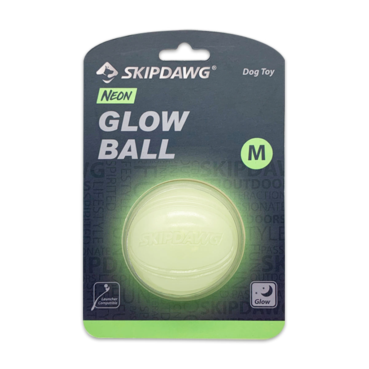 JUGUETE BOLA NEON PERRO GIGWI