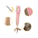 JUGUETE CONEJO PLUMA GATO GIGWI