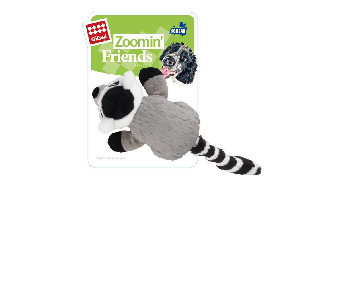 JUGUETE MAPACHEPERRO GIGWI