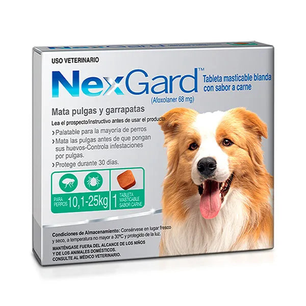 Nexgard Antipulgas y Antiparasitario