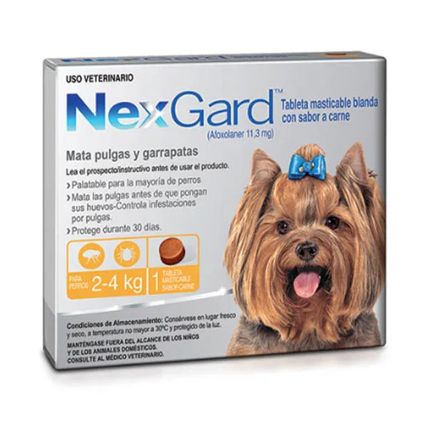 Nexgard Antipulgas y Antiparasitario