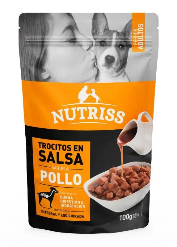 Nutriss Trocitos En Salsa Sabor A Pollo
