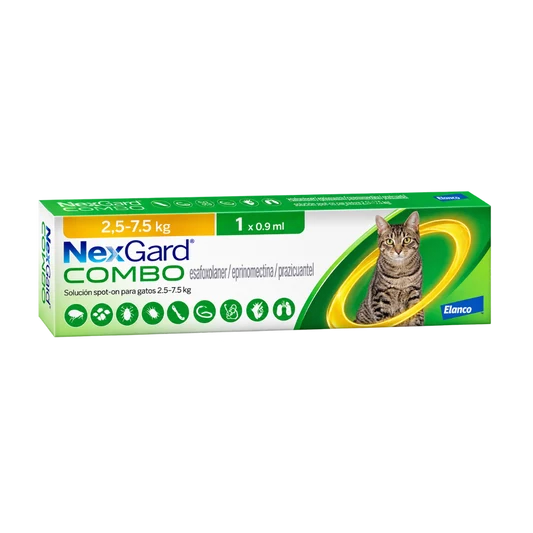 NEXGARD GATOS ANTIPARASTARIO TÓPICO