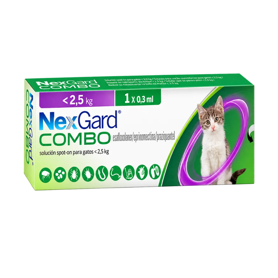 NEXGARD GATOS ANTIPARASTARIO TÓPICO
