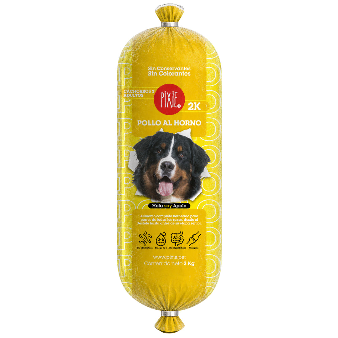 Pixie Dieta Horneada Para Perros Cachorros / Adultos