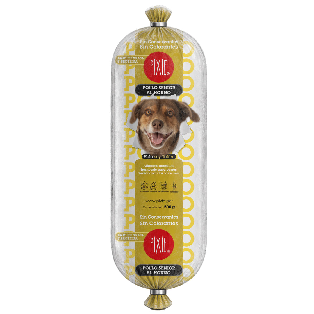 Pixie Dieta Horneada Para Perros Senior