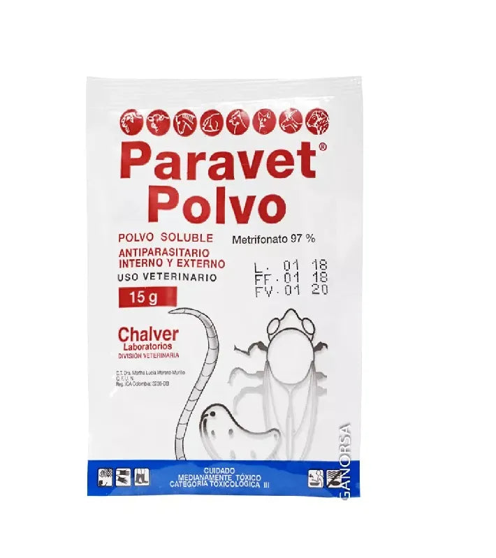 PARAVET SOBRE X 15GR