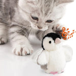 PINGUINO OSCILANTE RECARGABLE CON SONIDO CATNIP DKT PW10053