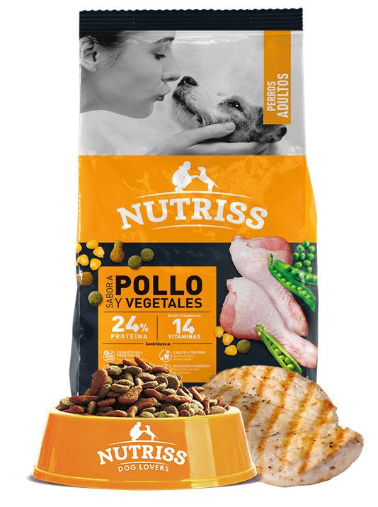 Nutriss Adultos Pollo y Vegetales