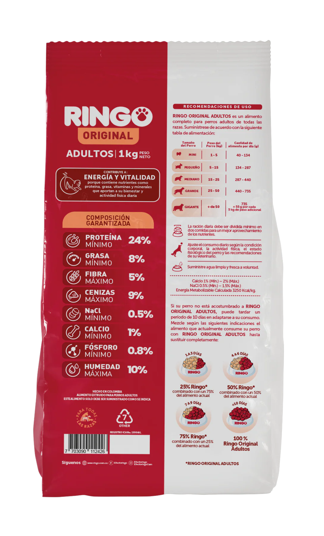 Ringo Croquetas Alimento