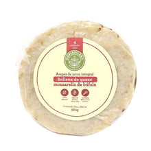 Cargar imagen en el visor de la galería, AREPAS DE ARROZ INTEGRAL RELLENAS DE QUESO DE BUFFALA MARIAPILERA
