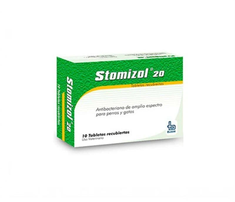 Stomizol 20 Tabletas Caja X 10Tabs