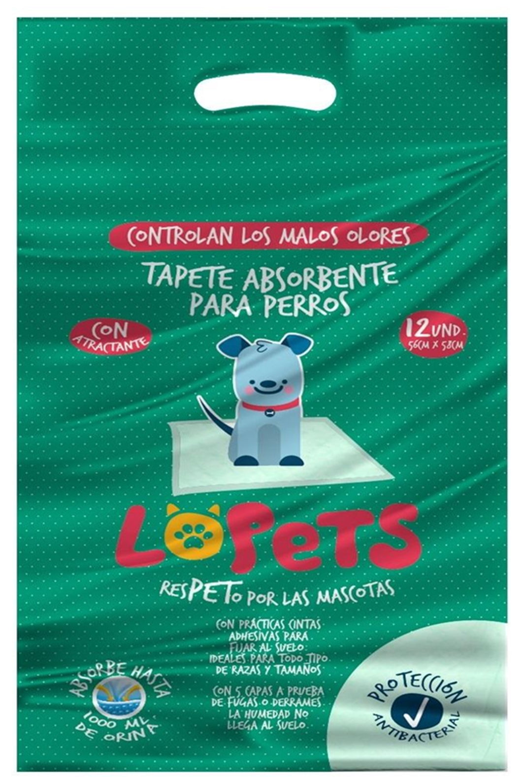 TAPETE MEDIANO X 12 UND