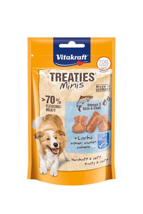 TREATIES MINIS + SALMON & OMEGA3 X 48G