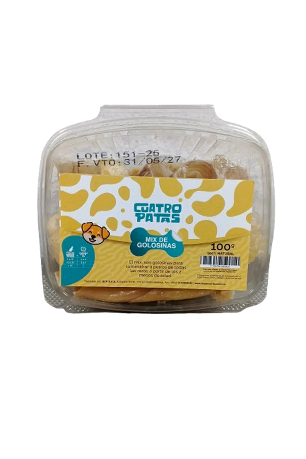 Tarrina Mix Golosinas Cuatro Patas
