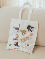 Tote bag Gatos