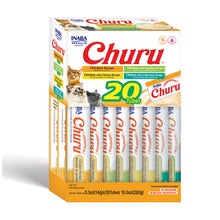 Cargar imagen en el visor de la galería, Inaba cat snack Churu 20 piezas variedad de pollo
