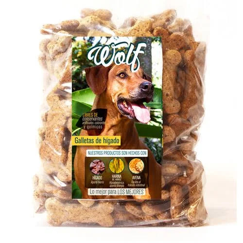 Wolf Recarga Maxigalleta De Higado X 1000 Gr