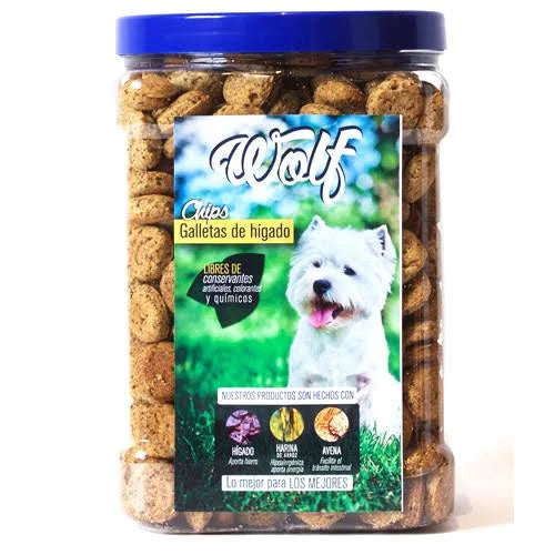 Wolf Recarga Wolf Chips De Higado X 1000 Gr