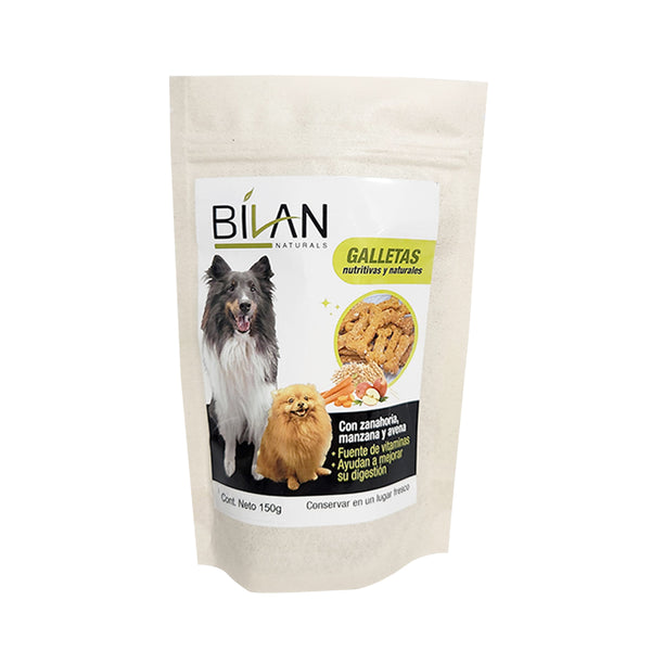 Galletas de Zanahoria con Manzana Snack para Perros Bílan