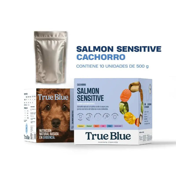 True Blue - Cachorro Salmón Sensitive x 10 und