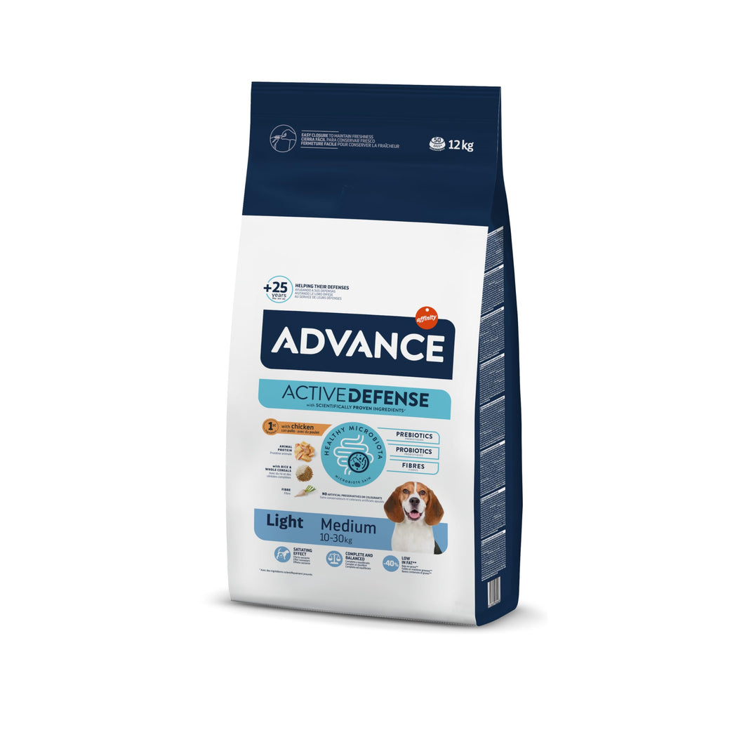 ADVANCE DOG LIGHT MEDIUM X 12KG