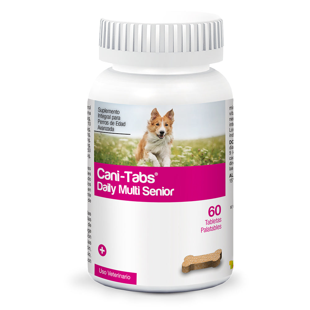 Cani Tabs Daily Multi Senior (Frasco X 60 Tabletas)