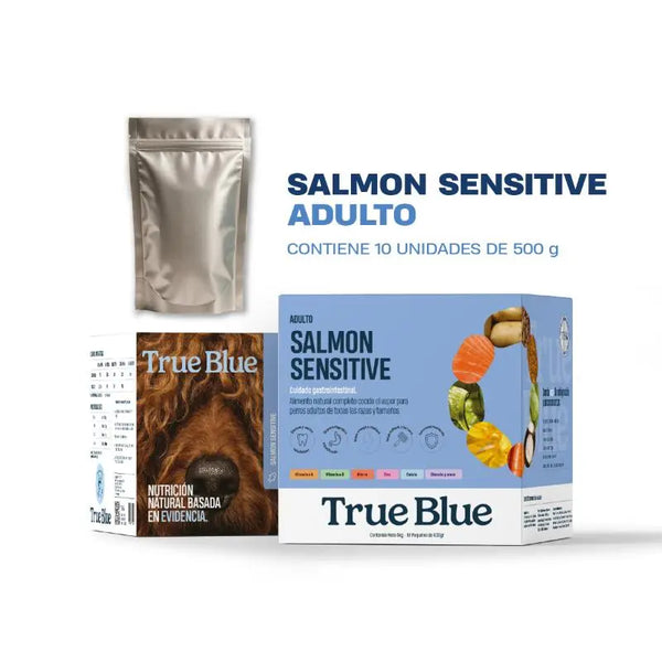 True Blue - Adulto Salmon sensitive x 10 UND
