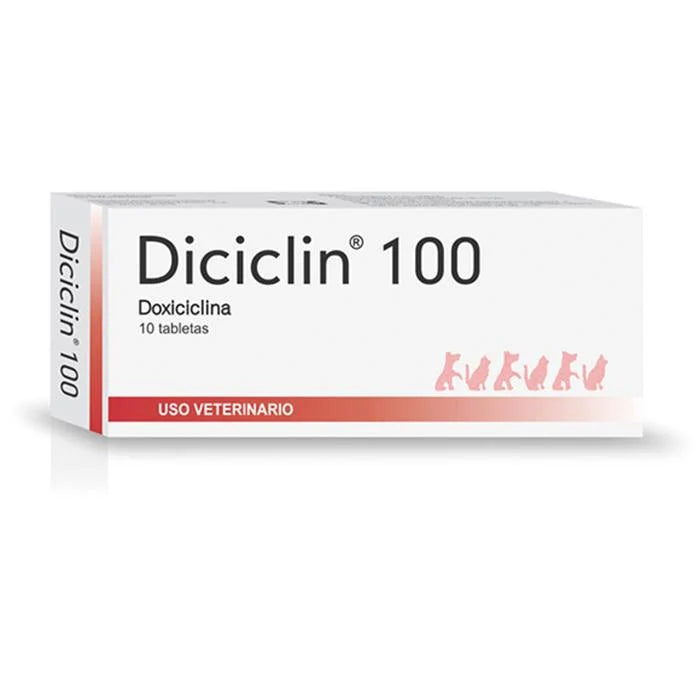 DICICLIN ANTIBIOTICO X 10 TABL ZOO