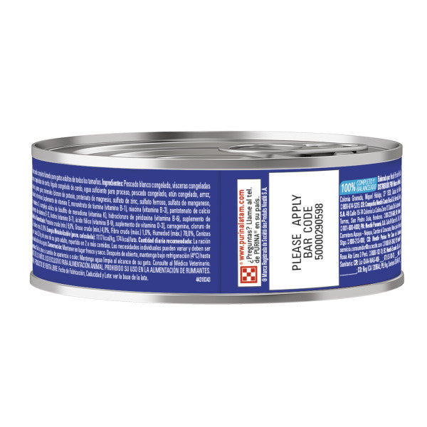Lata Felix Paté Pescado y Atún para Gatos Purina 156gr