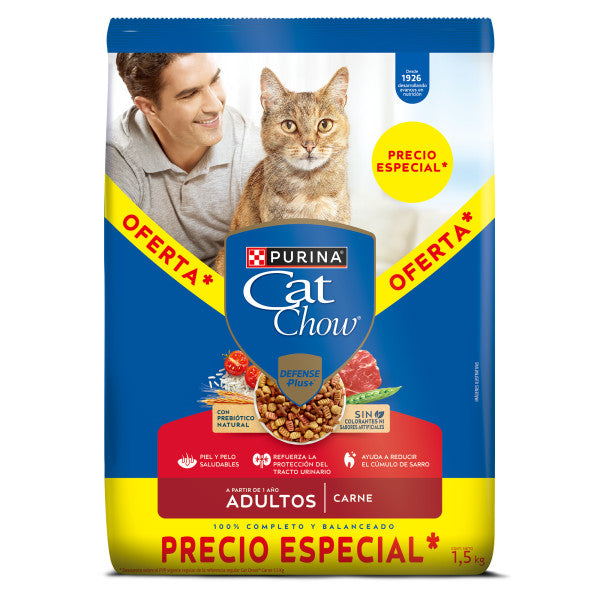 CAT CHOW ADULTO CARNE