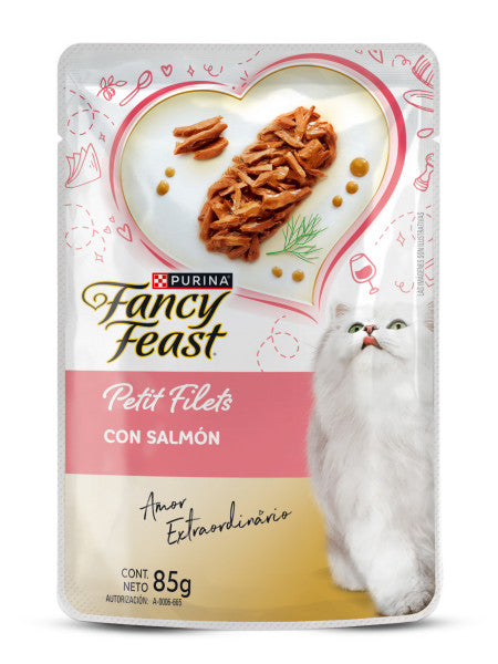Fancy Pouch Petit Filets Salmon x 85 Gr