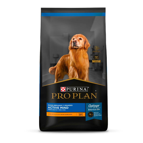 Pro Plan Active Mind Medianas y Grandes canino 7+