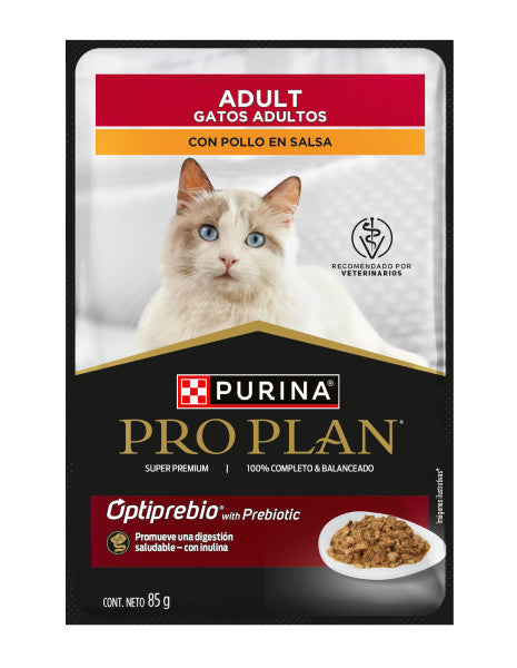 Pro Plan pouch felino Adulto Pollo en Salsa 85gr