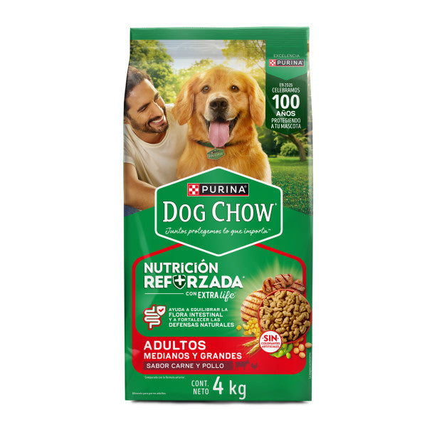 Dog Chow Adultos Razas Medianas y Grandes