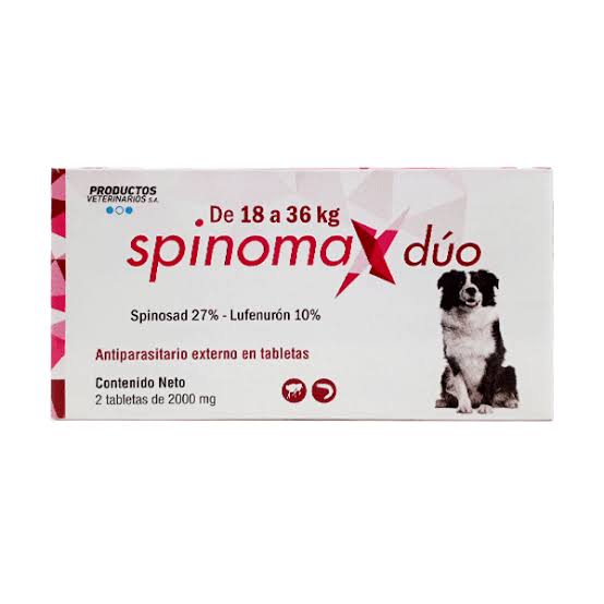 SPINOMAX DUO ANTIPARASITARIO PARA PERROS