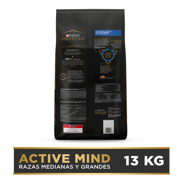 Pro Plan Active Mind Medianas y Grandes canino 7+
