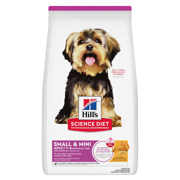 Hills Canino Adult Pollo Small & Mini Alimento para Perros 4.5 LB