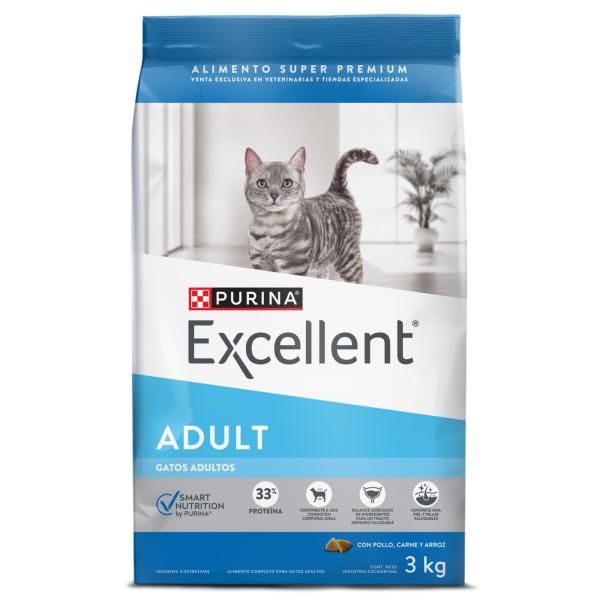 Excellent Cat Adulto Alimento para Gatos Purina