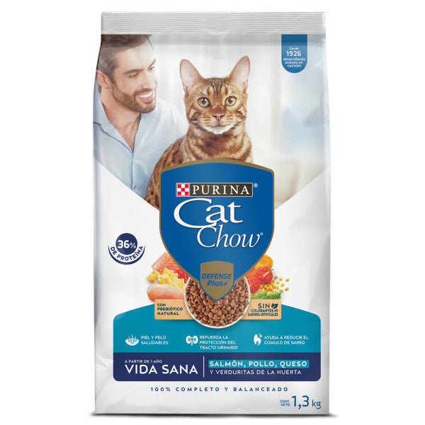 Cat Chow Vida Sana Alimento para Gatos