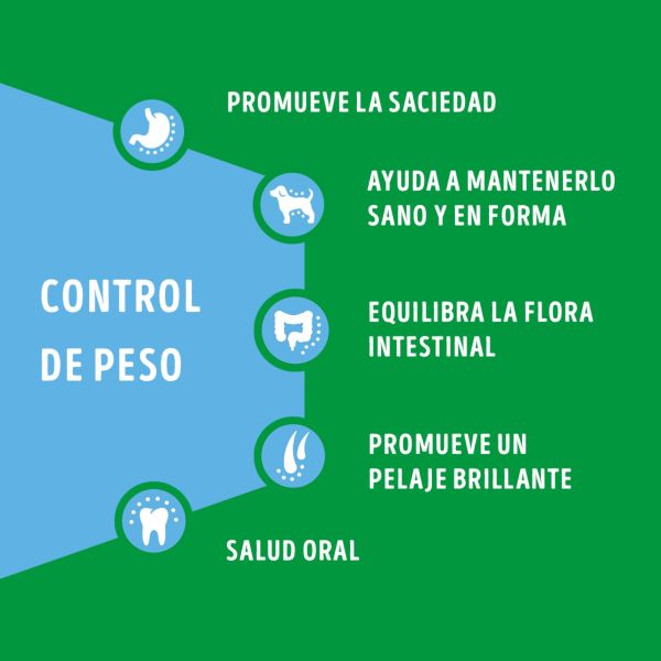 Dog Chow Sano y en Forma control de de peso Alimento para Perros