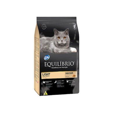 Equilibrio Gato Adulto Light Indoor Alimento para Gatos Total 1.5kg