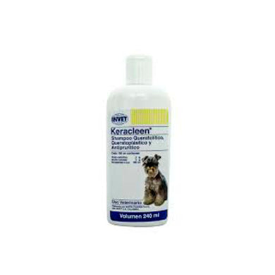 Keracleen Shampoo Medicado para Perros Invet 240ml