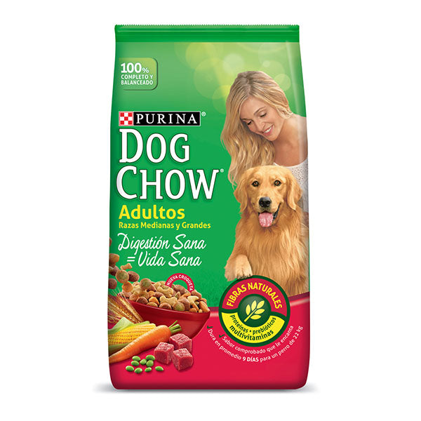 Dog Chow Adultos Razas Medianas y Grandes Alimento para Perros Purina