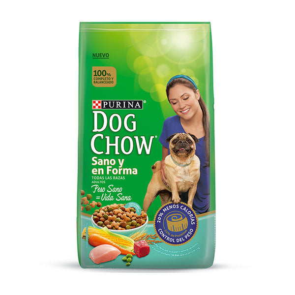 Dog Chow Sano y en Forma Todas las Razas Alimento para Perros Purina