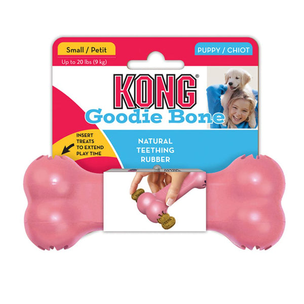 KONG PERRO CAUCHO PUPPY HUESO SMALL