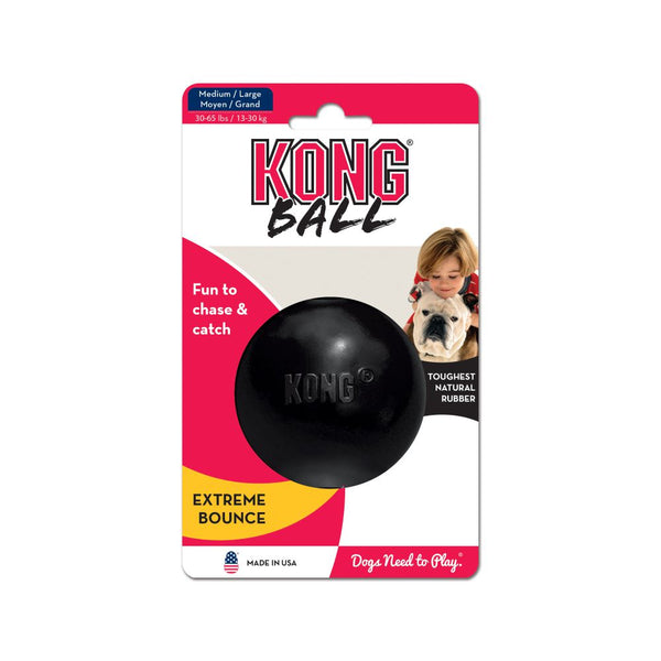 KONG PERRO CAUCHO EXTREME PELOTA MEDIUM-LARGE