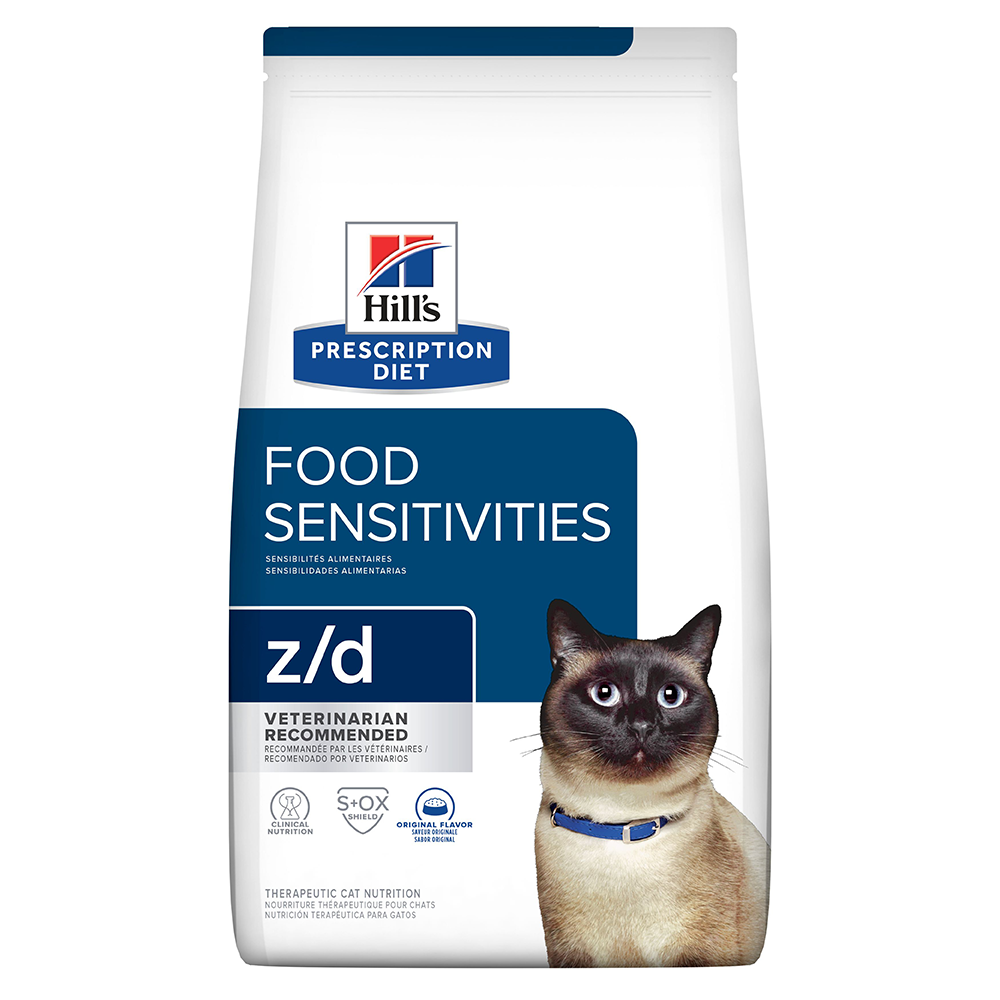 Hills Felino Skin/Food Sensitivities z/d Alimento para Gatos